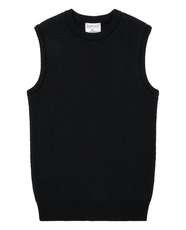 S.N.S. HERNING veritas knitted dark grey vest