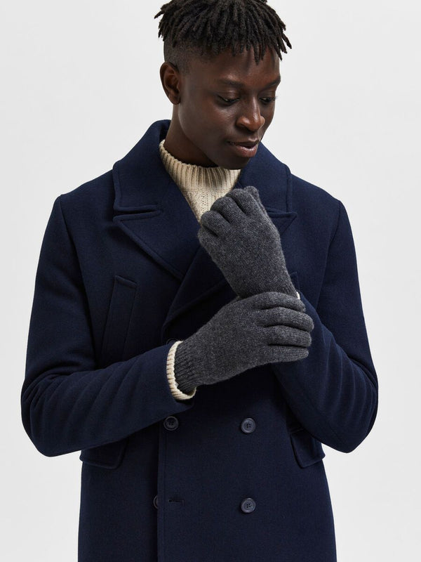 SELECTED HOMME slhcray gloves grey thinsulate