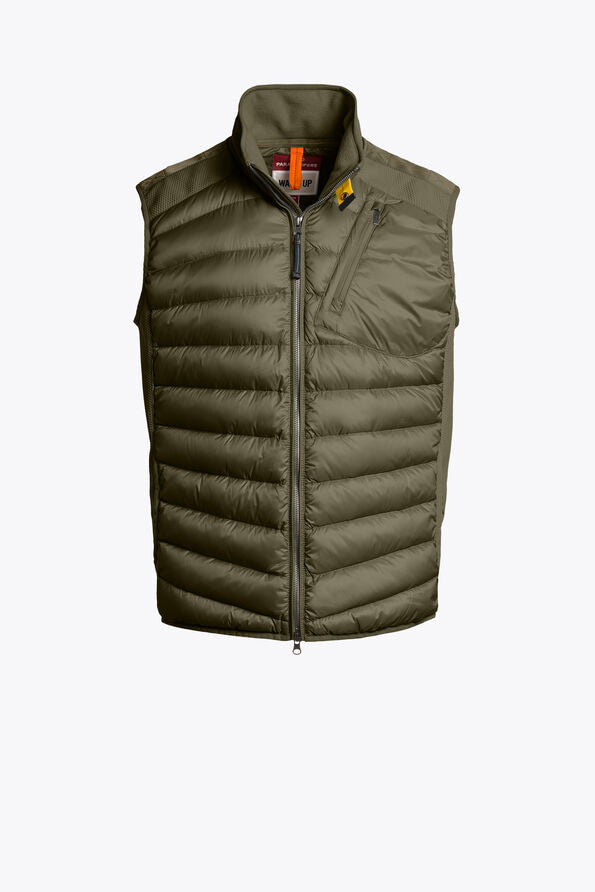 PARAJUMPERS ZAVIER DOWN VEST - THYME