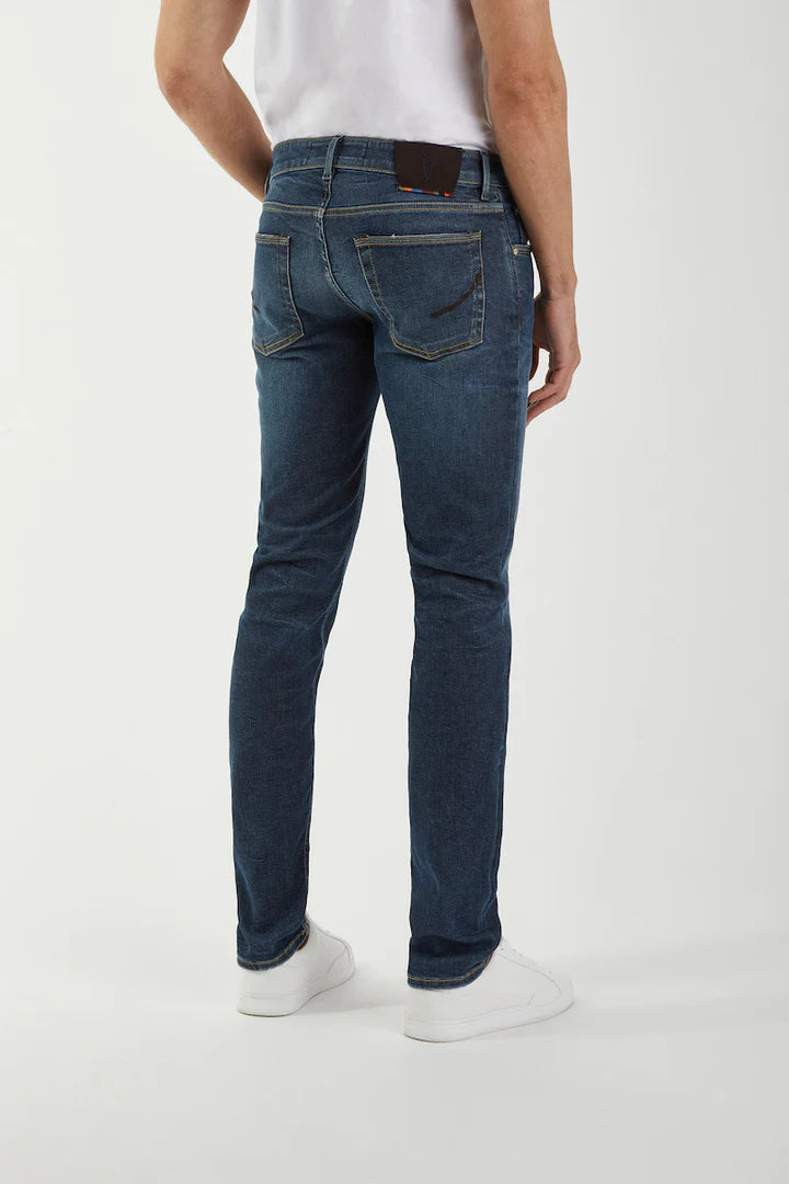 HANDPICKED Ravello Blue Washed Jeans