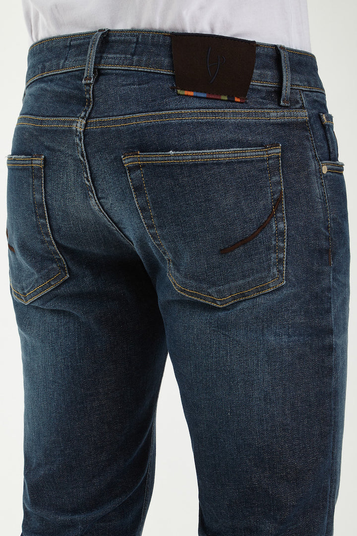 HANDPICKED Ravello Blue Washed Jeans