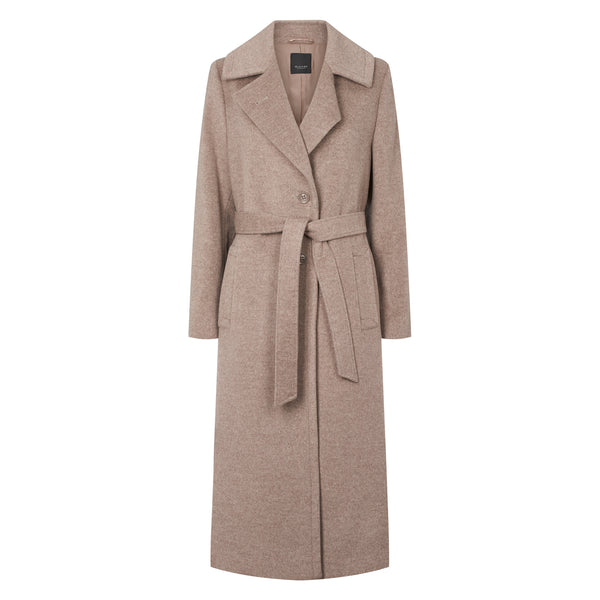 SAND COPENHAGEN clarita belt cashmere coat
