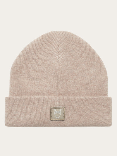KNOWLEDGE COTTON APPAREL Double layer wool  beanie