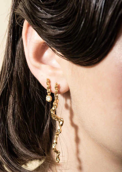 HOUSE OF VINCENT nightfall earring gilded
