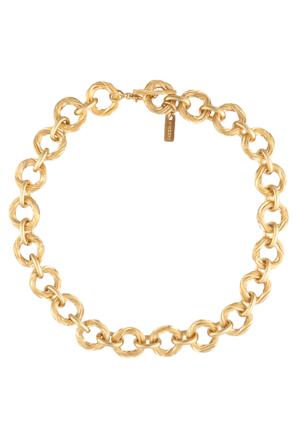HOUSE OF VINCENT saga of clotho necklace gilded