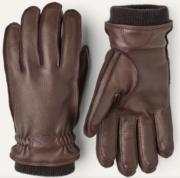 HESTRA Olav Chocolate Leather Glove