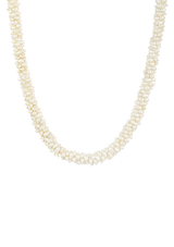 HOUSE OF VINCENT abundance venus necklace white