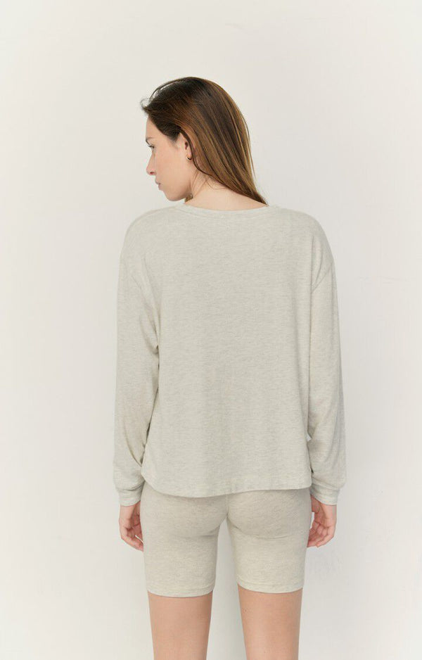 Amarican Vintage woman t-shirt heather grey