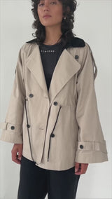 BLANCHE AGATHE-BL JACKET PLAZA TAUPE