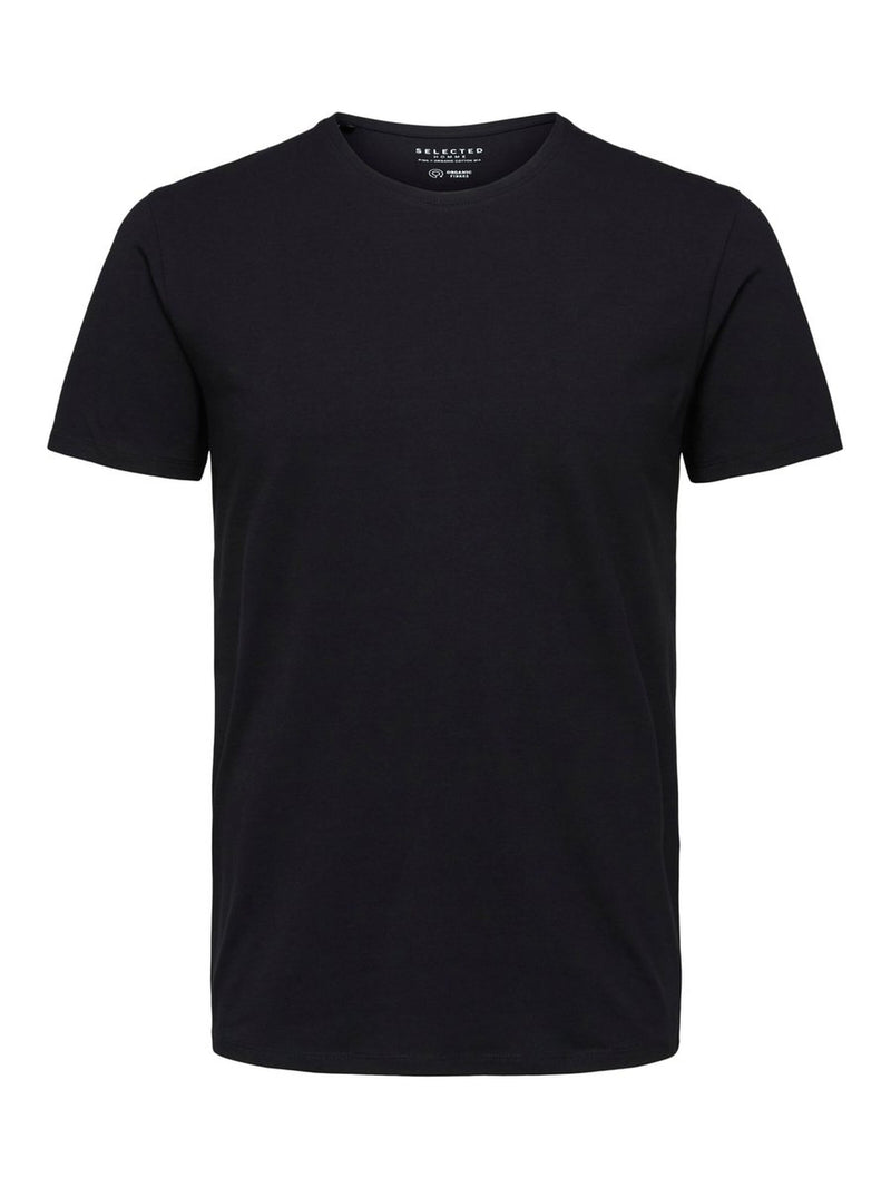 selected homme SHDPIMA SS TEE NOOS BLACK